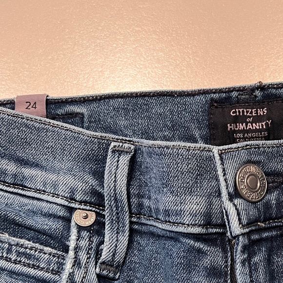 Citizens of Humanity, Chrissy High Rise Skinny, Size: 24 - Picture 3 of 5